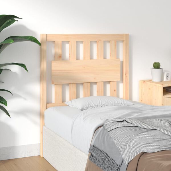 vidaXL Tête de lit 80,5x4x100 cm Bois massif de pin