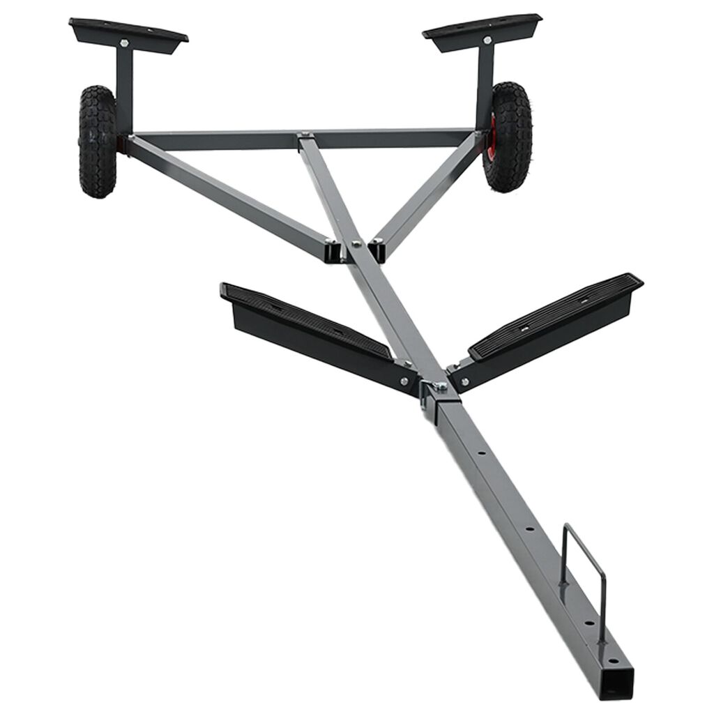 vidaXL Remorque de bateau 212-302 cm Longueur ajustable 160 kg Acier