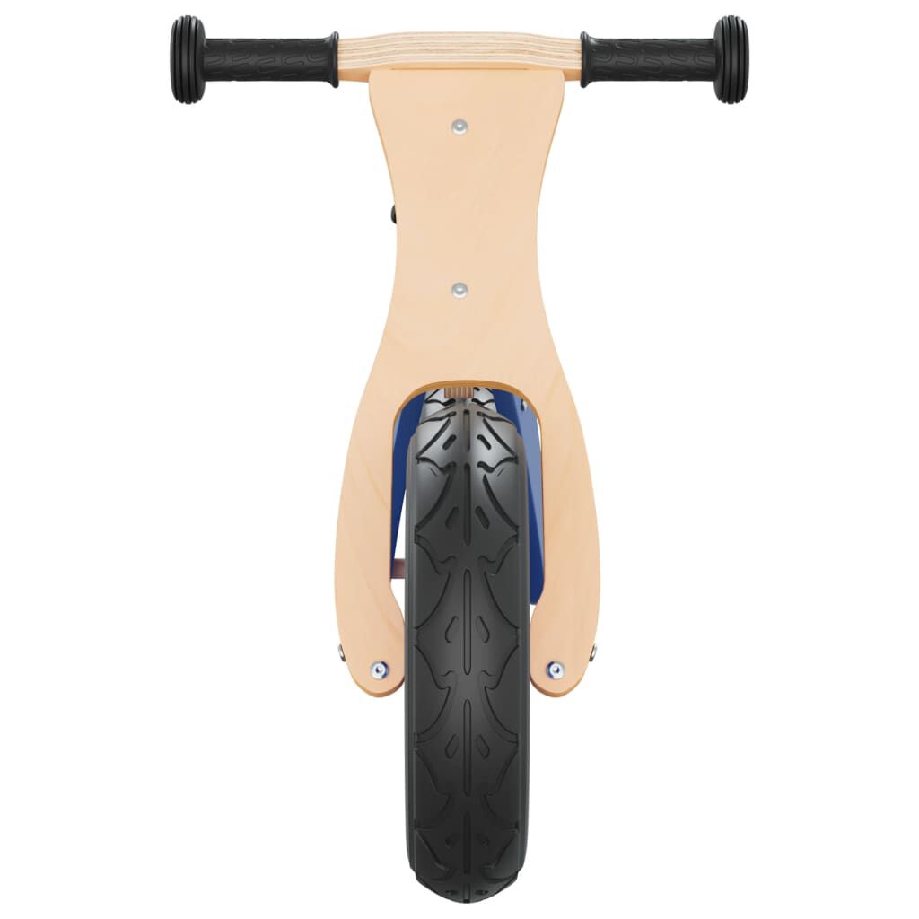 vidaXL Vélo d'équilibre pour enfants avec pneus pneumatiques bleu