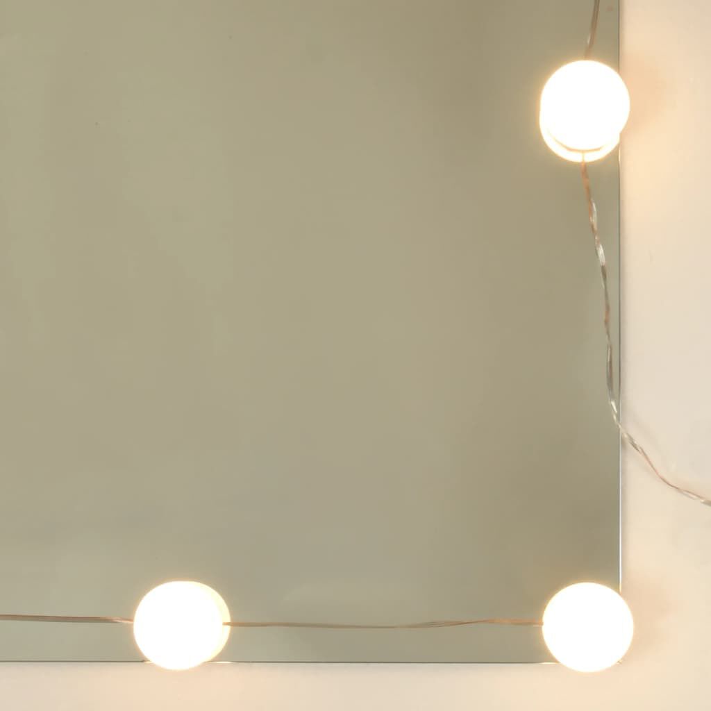 vidaXL Armoire à miroir avec LED Chêne sonoma 70x16,5x60 cm
