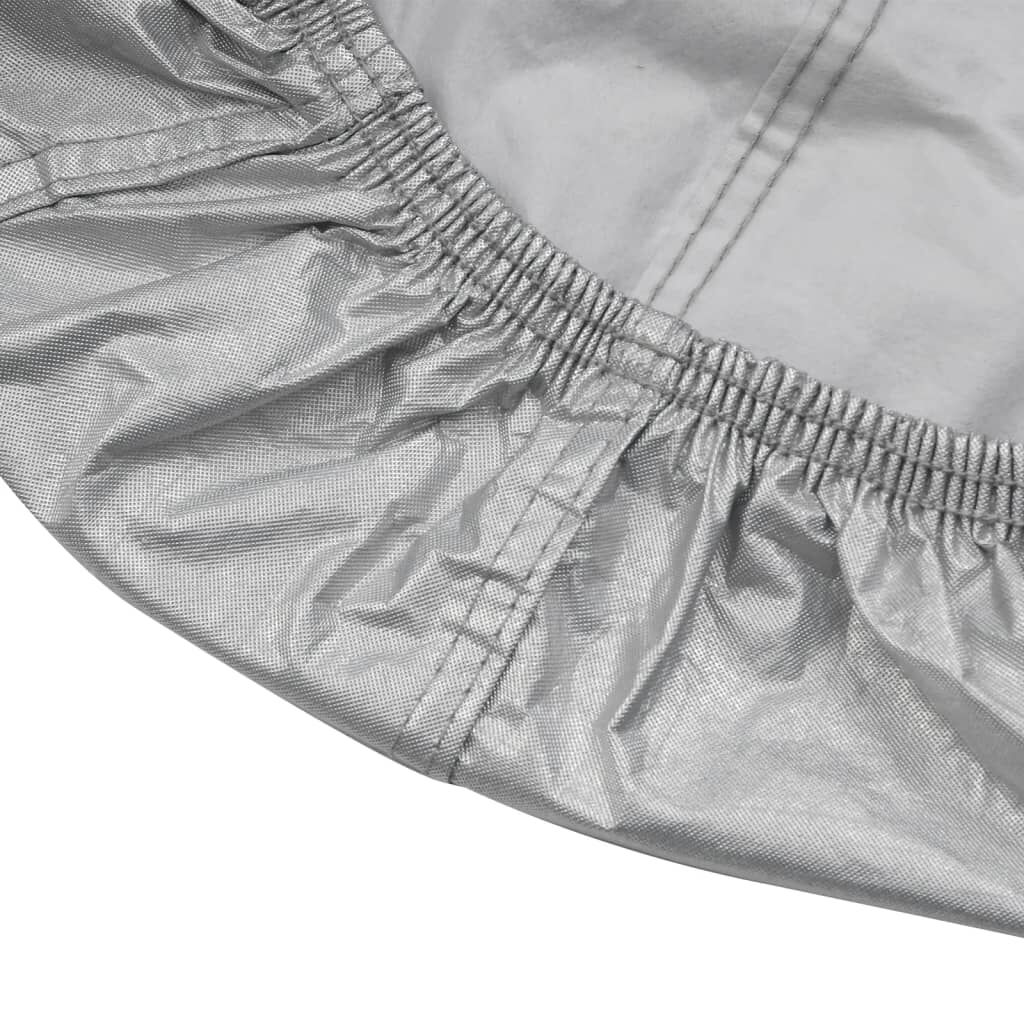 vidaXL Housse de voiture berline avec sangles à boucle complète M PEVA