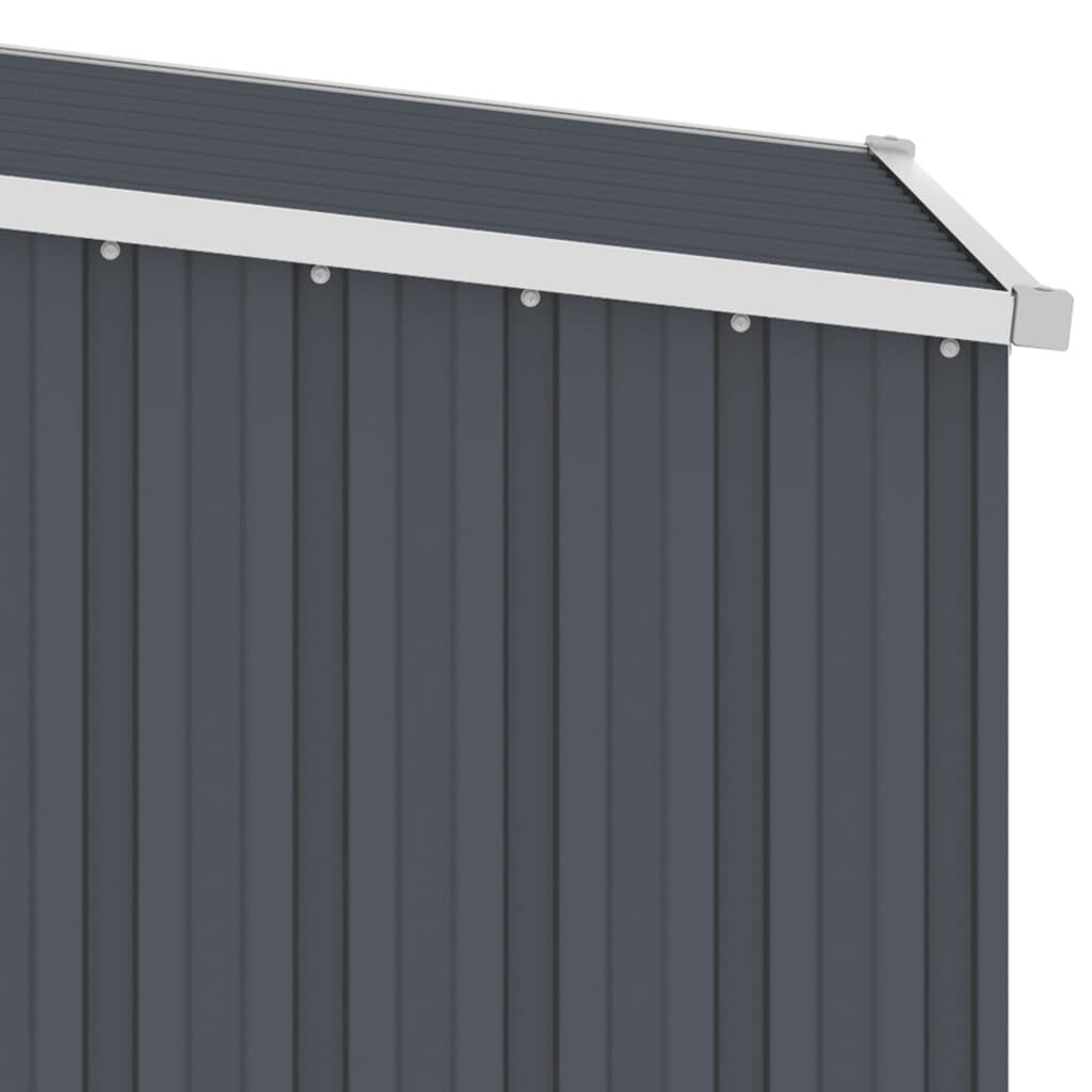 vidaXL Abri de jardin Anthracite 87x98x159 cm Acier galvanisé
