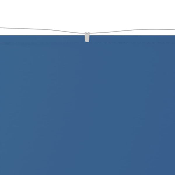 vidaXL Auvent vertical Bleu 60x1000 cm Tissu oxford