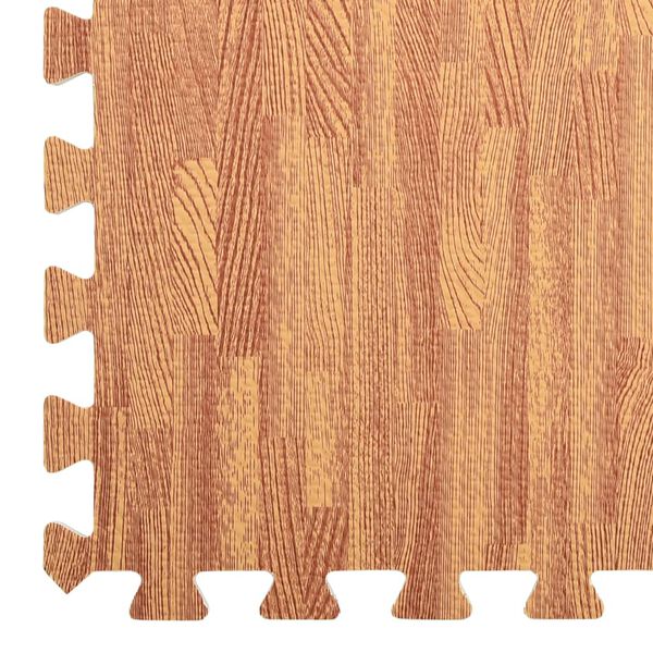 vidaXL Tapis de sol 6 pcs Grain de bois 2,16㎡ Mousse EVA