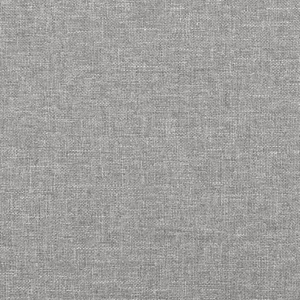 vidaXL Cadre de lit sans matelas gris clair 80x200 cm tissu