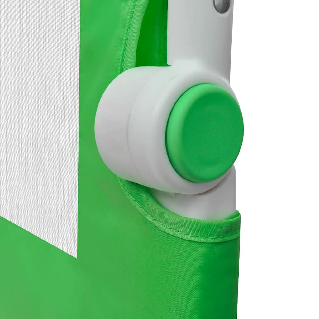 vidaXL Barrière de lit pour enfants 102x42 cm Vert