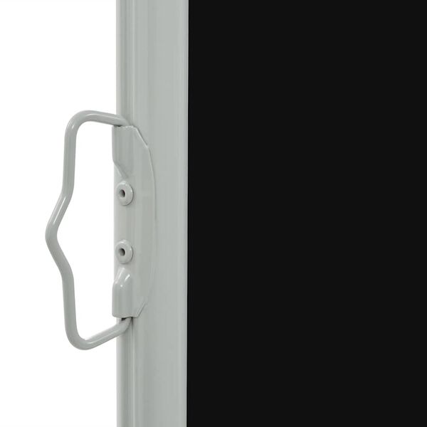 vidaXL Auvent latéral rétractable de patio 60x300 cm Noir