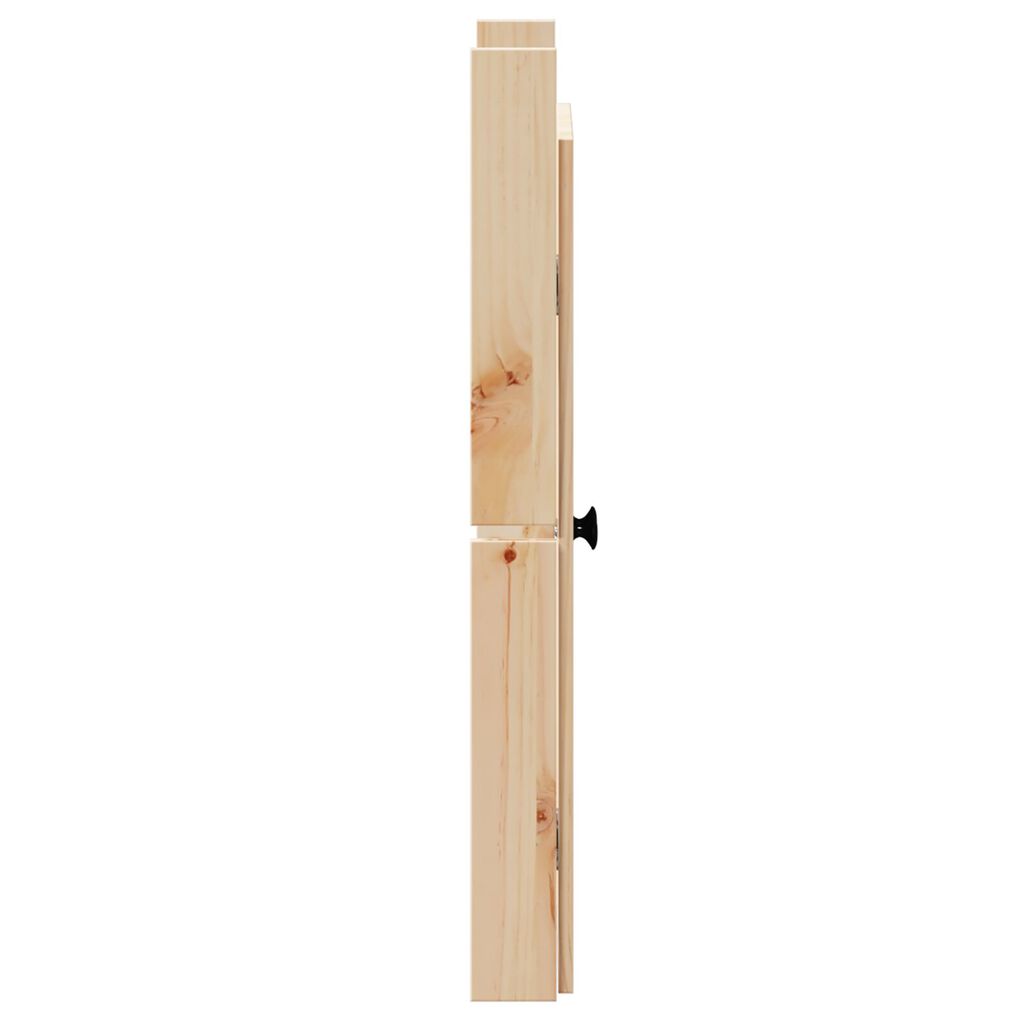 vidaXL Portes de cuisine extérieure 50x9x82 cm en bois de pin massif