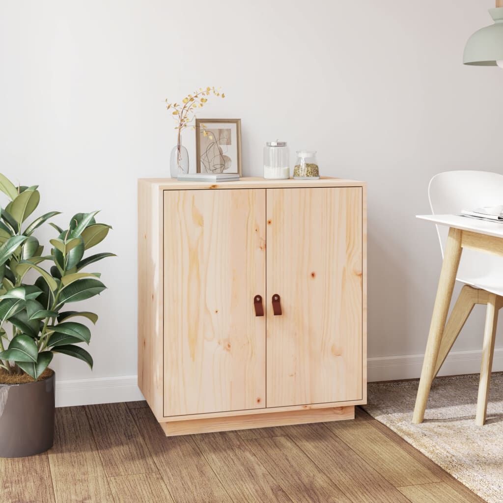 vidaXL Buffet 65,5x40x75 cm Bois massif de pin