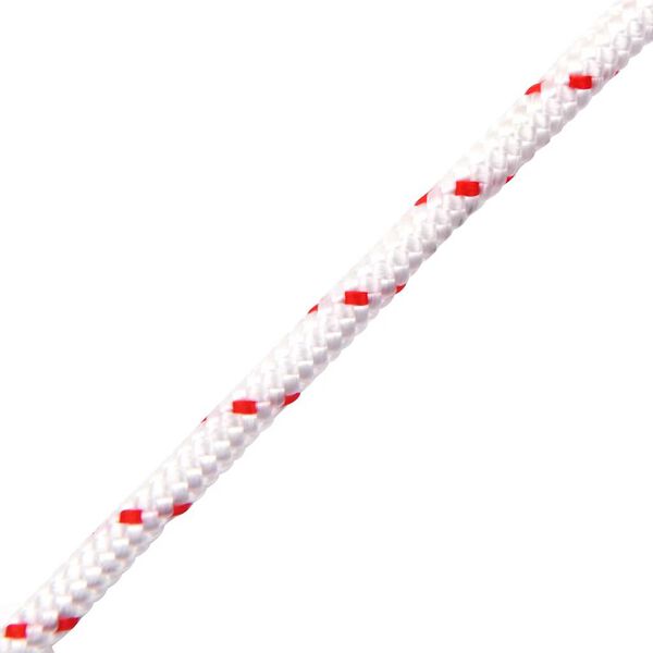vidaXL Cordon de démarrage à tirer blanc et rouge Ø3 mm 10 m nylon