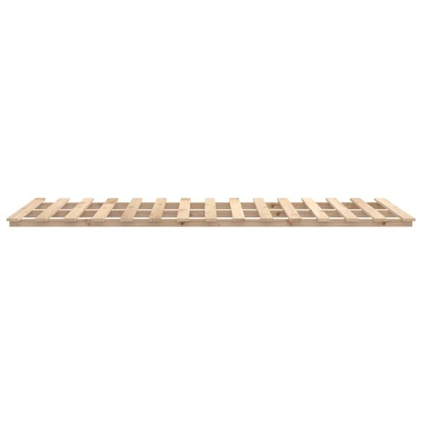 vidaXL Cadre de lit sans matelas 120x200 cm bois de pin massif