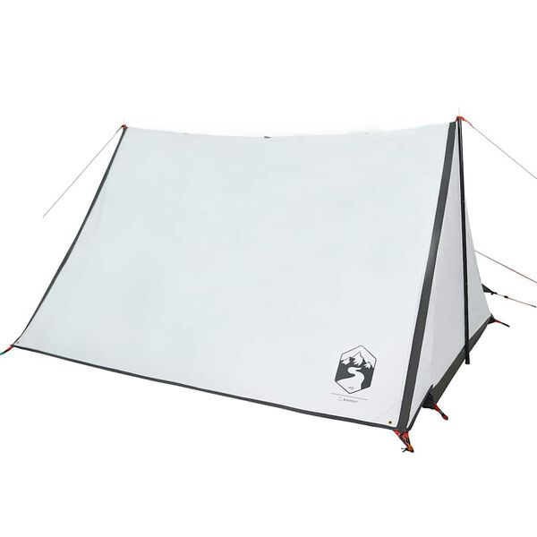 vidaXL Tente de camping 2 personnes blanc tissu occultant imperméable