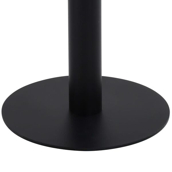 vidaXL Table de bistro Marron foncé 50x50 cm MDF