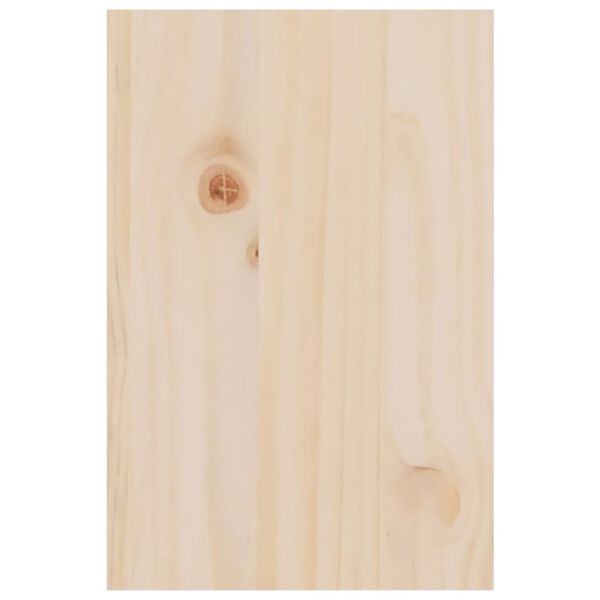 vidaXL Support pour moniteur 81x20x30 cm Bois de pin solide