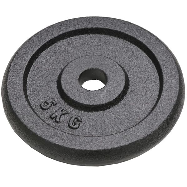 vidaXL Plaque de poids 4 pcs 2 x 10 kg + 2 x 5 kg Fonte